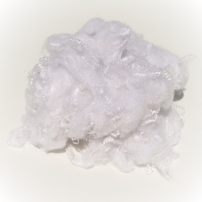 Anti-deformation polyester fiber to fill material0.9D * 25/32/51 mm (B class) Solid Siliconized Recycled Polyester Staple Fiber