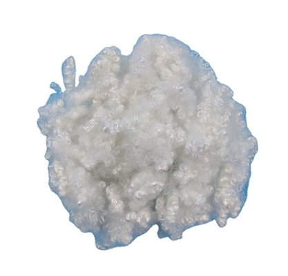 Antistatic GRS Certified 7Dx51mm HCS White Ball Fiber Materials Manufacturing Polyester Fiber