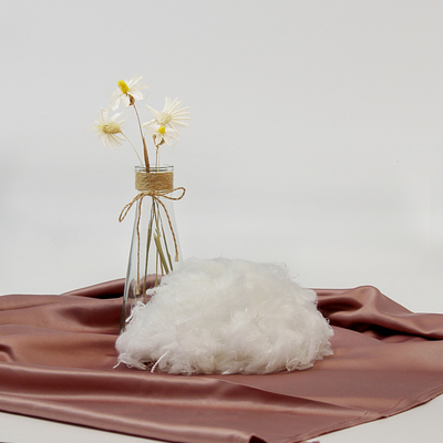 Antistatic Regenerated Polyester Staple Fiber Down Like Making Faux Fur Materials With GRS And OEKO TEX 100 Certificate