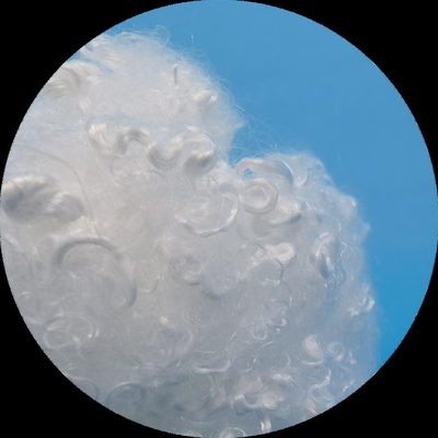 Anti-deformation SoLoft fiber cavity conjugated siliconized polyester microfiber